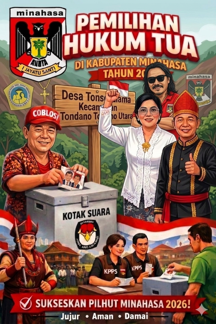 Sukseskan pilhut Desa Tonsealama