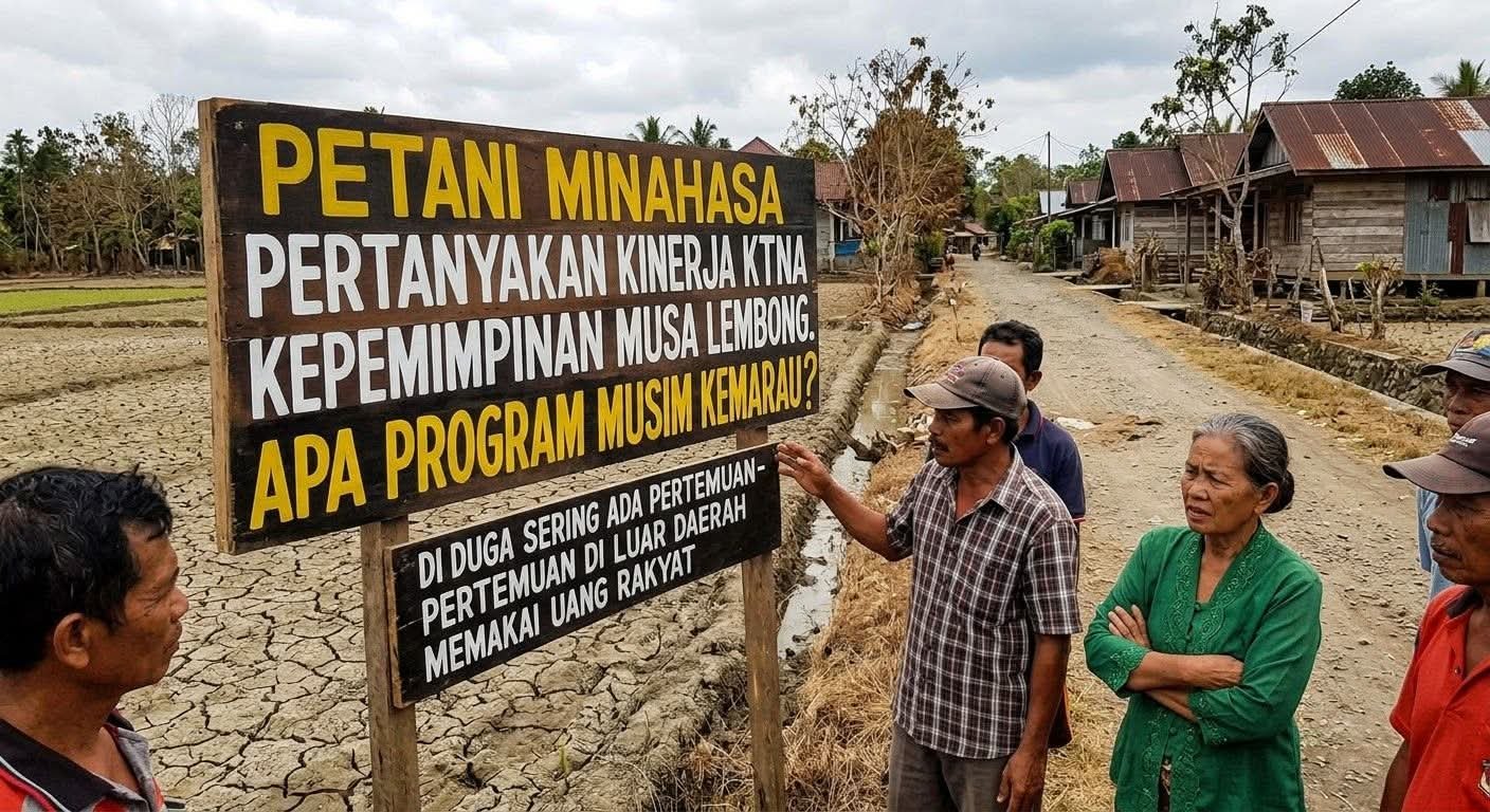 KTNA MINAHASA DIDESAK SIAPKAN PROGRAM UNTUK HADAPAI MUSIM KEMARAU SERTA DISOROTI PERJALANAN DINAS KELUAR DAERAH.
